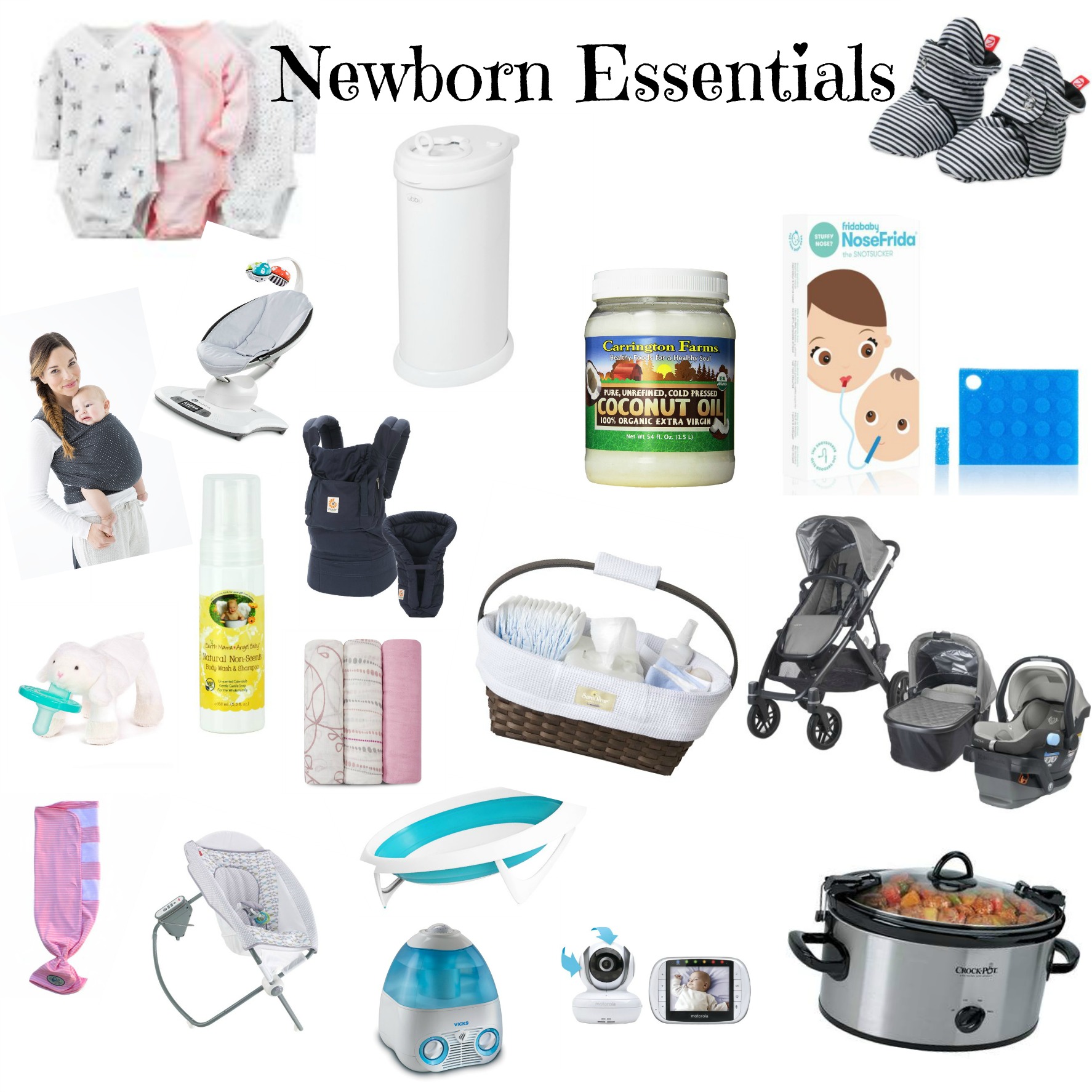 baby products needed for newborn